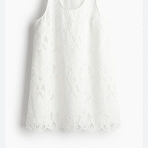H&M White Lace Top